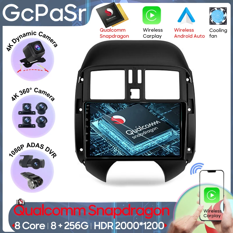 Qualcomm Android 13 Car Radio For Nissan Sunny Versa C17 2012 - 2014 GPS Navigation Stereo Android Auto Carplay 5G Video No 2din
Qualcomm Android 13 Car Radio For Nissan Sunny Versa C17 2012 - 2014 GPS Navigation Stereo Android Auto Carplay 5G Video No 2din