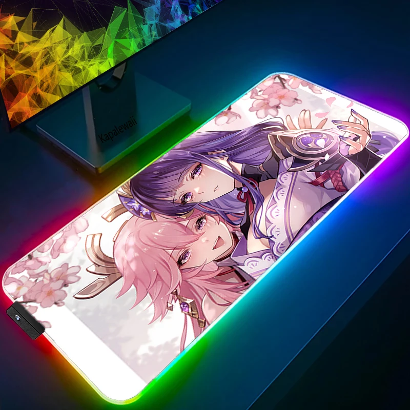 RGB Genshin Impact Mousepad Gaming Mats Anime Gamer Play Mouse Pad XXL Keyboard Computer PC Desk Mat Notbook Led Light Pad
RGB Genshin Impact Mousepad Gaming Mats Anime Gamer Play Mouse Pad XXL Keyboard Computer PC Desk Mat Notbook Led Light Pad