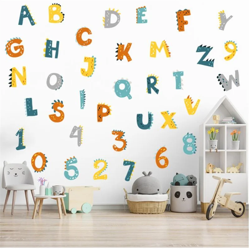 30*90CM New 26 Letters And Numbers Wall Stickers For Baby Early Education Wall Decal Drawing Room Bedroom Wall Decoration
30*90CM New 26 Letters And Numbers Wall Stickers For Baby Early Education Wall Decal Drawing Room Bedroom Wall Decoration