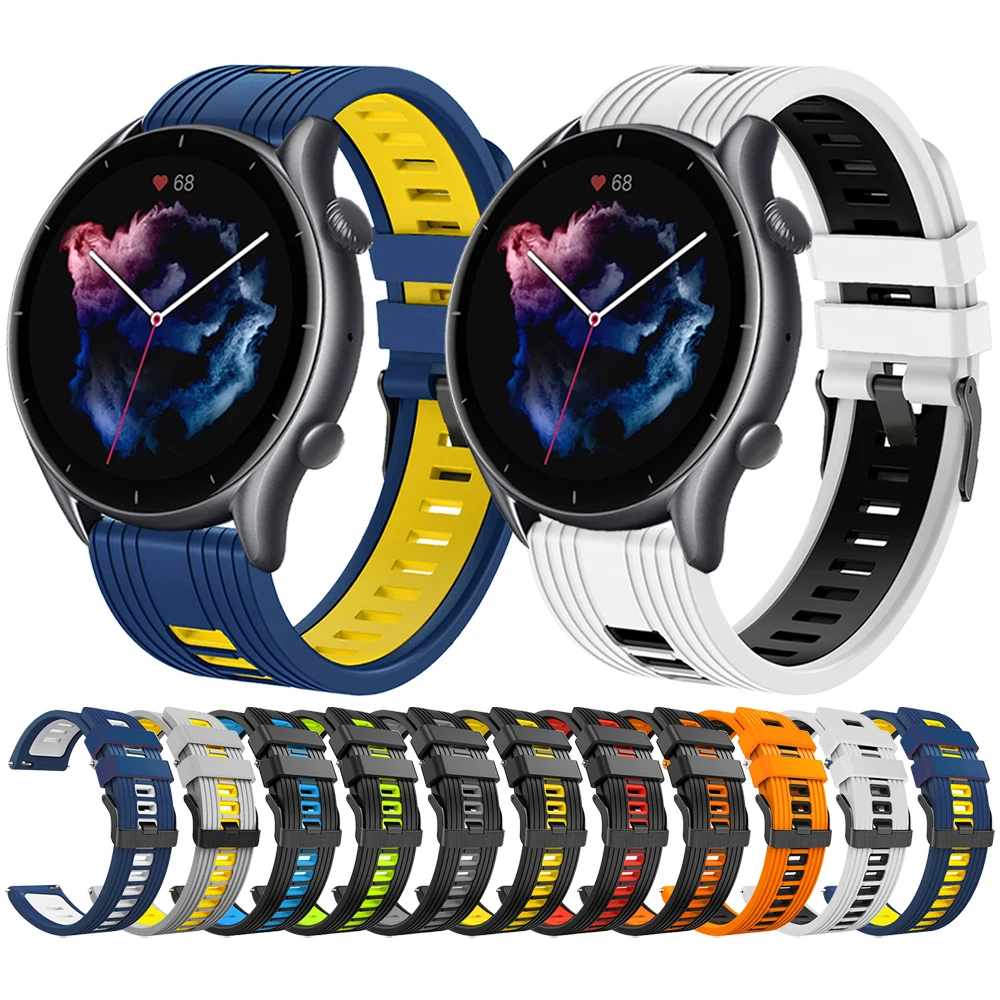 Ремешок силиконовый для смарт-часов Huami Amazfit GTR 3 Pro GTR3/GTR 2 GTR 2e GTR 47 мм/Amazfit Stratos 3, 22 мм
Ремешок силиконовый для смарт-часов Huami Amazfit GTR 3 Pro GTR3/GTR 2 GTR 2e GTR 47 мм/Amazfit Stratos 3, 22 мм