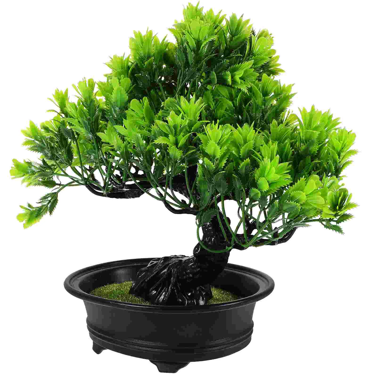 Artificial Potted Plant Faux Decor Bonsai Tree Green Plants Desk Plastic Fake Home Indoor Pine
Artificial Potted Plant Faux Decor Bonsai Tree Green Plants Desk Plastic Fake Home Indoor Pine