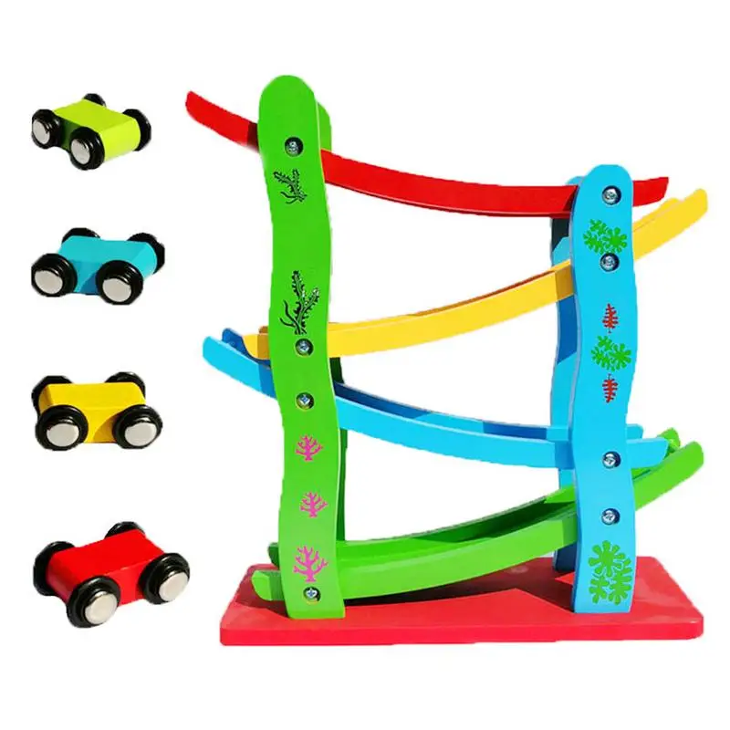 Wooden Race Track Car Ramp Toy Exquisite Appearance Color Vehicle Construction Set Boy Inertial Race Track Car Ramp Toy For
Wooden Race Track Car Ramp Toy Exquisite Appearance Color Vehicle Construction Set Boy Inertial Race Track Car Ramp Toy For