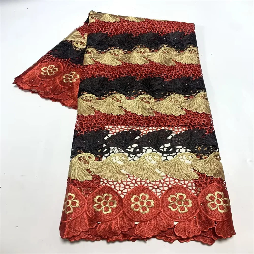 Familiar African Lace Fabric High Quality Embroidery Guipure Lace Fabric For Wedding Party Guipure Lace In Switzerland DF41605
Familiar African Lace Fabric High Quality Embroidery Guipure Lace Fabric For Wedding Party Guipure Lace In Switzerland DF41605