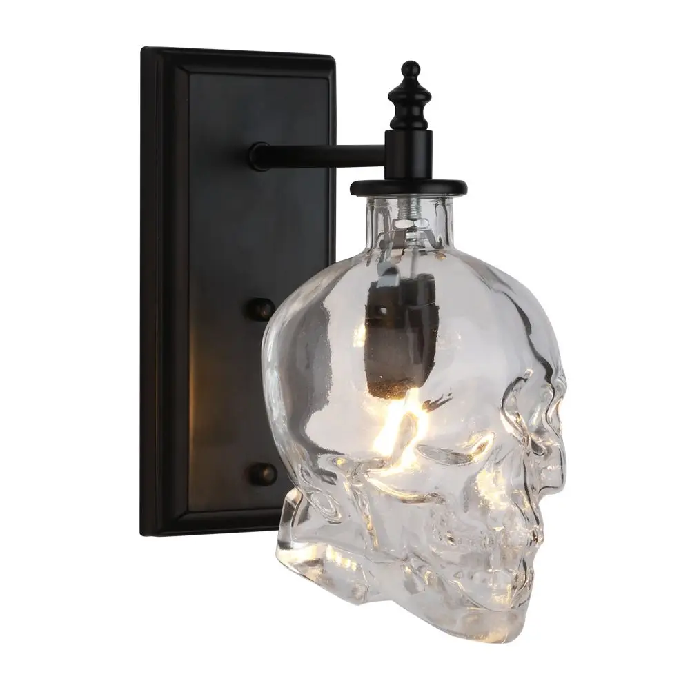 Industrial Skull Wine Glass Wall Lamp LED Loft Retro Bar Cafe Sconce For Bedroom Bedside Wall Lights Home Decorations Fixture
Industrial Skull Wine Glass Wall Lamp LED Loft Retro Bar Cafe Sconce For Bedroom Bedside Wall Lights Home Decorations Fixture