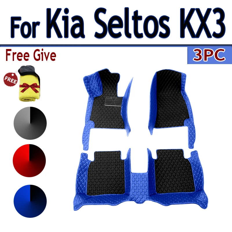 Car Floor Mats For Kia Seltos KX3 2023 2022 2021 2020 Auto Styling Custom Waterproof Carpets Interior Accessories Foot Pads Rugs
Car Floor Mats For Kia Seltos KX3 2023 2022 2021 2020 Auto Styling Custom Waterproof Carpets Interior Accessories Foot Pads Rugs