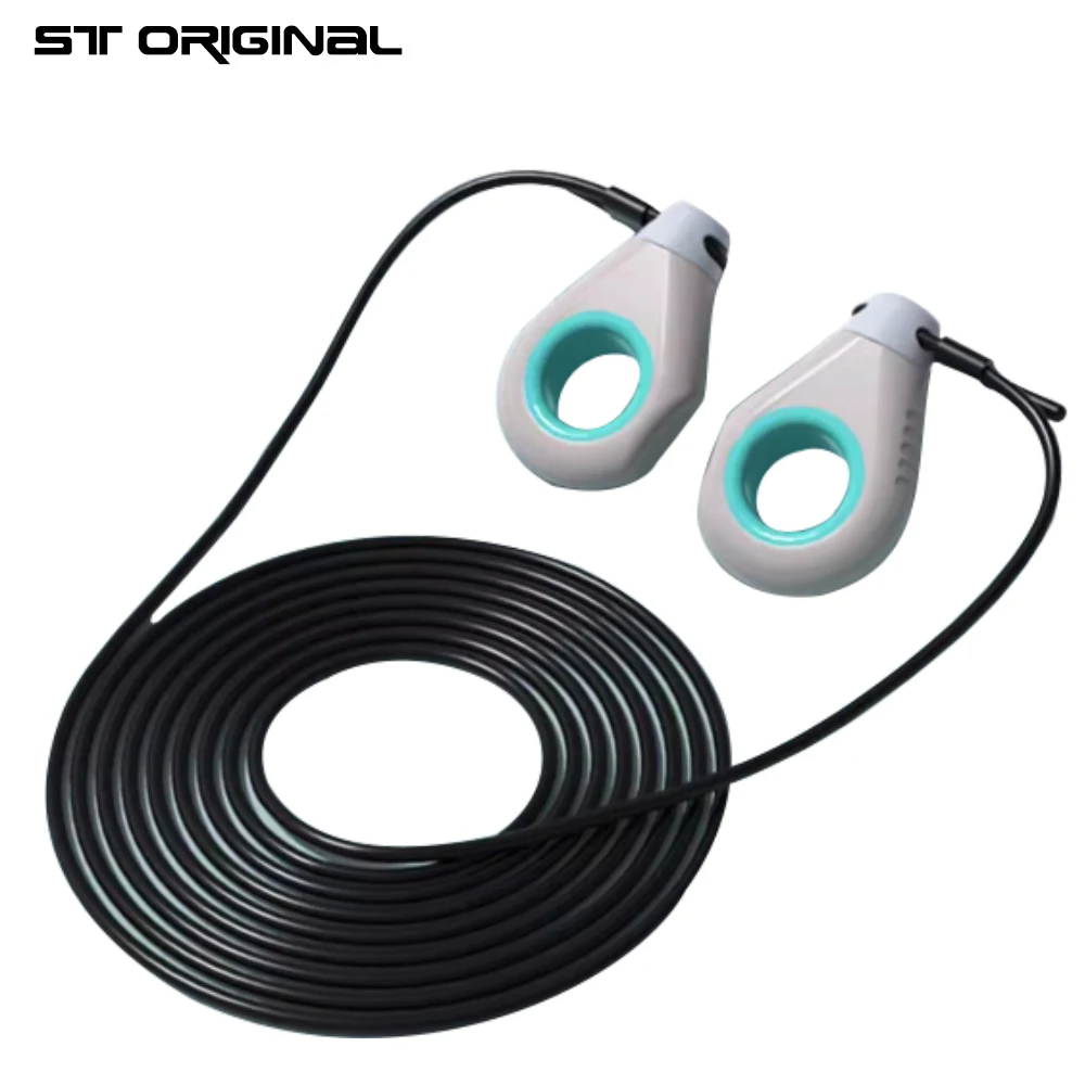 

ST ORIGINAL Adjustable Fingertips Jump Rope Ring Handle Thumb Skipping Rope Exercise Training Fitness Gym Workout Equipment