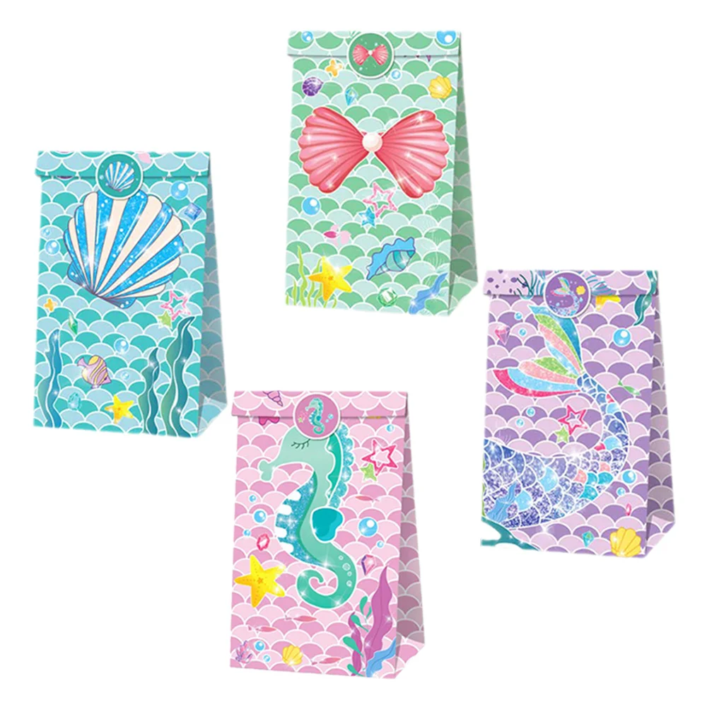 24 Pcs Mermaid Party Candy Bags Favor Cookie Gift Bags Underwater World Theme Birthday Party Decor Baby Shower Supplies Bag
24 Pcs Mermaid Party Candy Bags Favor Cookie Gift Bags Underwater World Theme Birthday Party Decor Baby Shower Supplies Bag