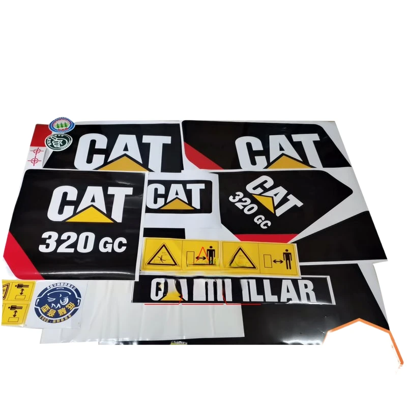 For Caterpillar cat Excavator Sticker Cat320gc/336/323 Body Side Door Model Digital Sticker Full Vehicle Label Excavator Parts
For Caterpillar cat Excavator Sticker Cat320gc/336/323 Body Side Door Model Digital Sticker Full Vehicle Label Excavator Parts
