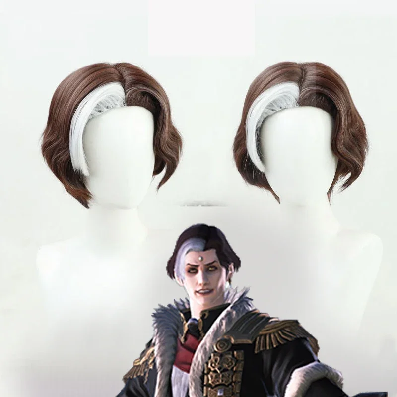 Game Final Fantasy XIV Emet-Selch Cosplay Wig Adult Unisex Heat Resistant Synthetic Brown Hair Halloween Party Costume Accessory
Game Final Fantasy XIV Emet-Selch Cosplay Wig Adult Unisex Heat Resistant Synthetic Brown Hair Halloween Party Costume Accessory