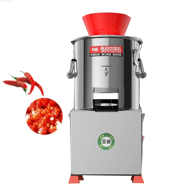 Vegetable Chopper Stainless Steel Body Vegetable Cutting Machine Electric Dumpling Meat Stuffing Machine Food Processor
Vegetable Chopper Stainless Steel Body Vegetable Cutting Machine Electric Dumpling Meat Stuffing Machine Food Processor