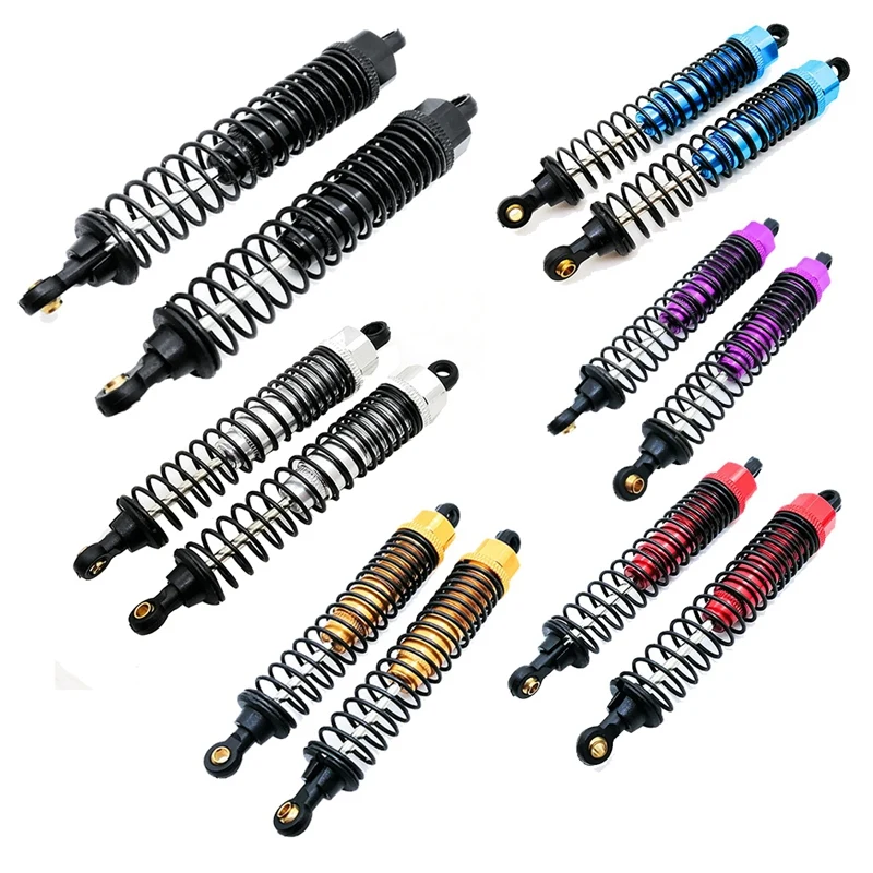 2Pcs Metal Hydraulic Shock Absorber For HSP 1/10 RC Crawler Off-Road Car Replacement Accessories ,Black
2Pcs Metal Hydraulic Shock Absorber For HSP 1/10 RC Crawler Off-Road Car Replacement Accessories ,Black