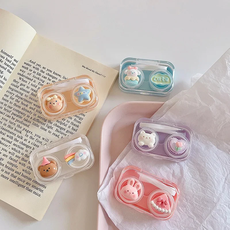Cute Colored Contacts Lens Kit Case Cute Animal Color Contact Lenses Box 1PCS Travel Cartoon Women Contact Lense Container Case
Cute Colored Contacts Lens Kit Case Cute Animal Color Contact Lenses Box 1PCS Travel Cartoon Women Contact Lense Container Case