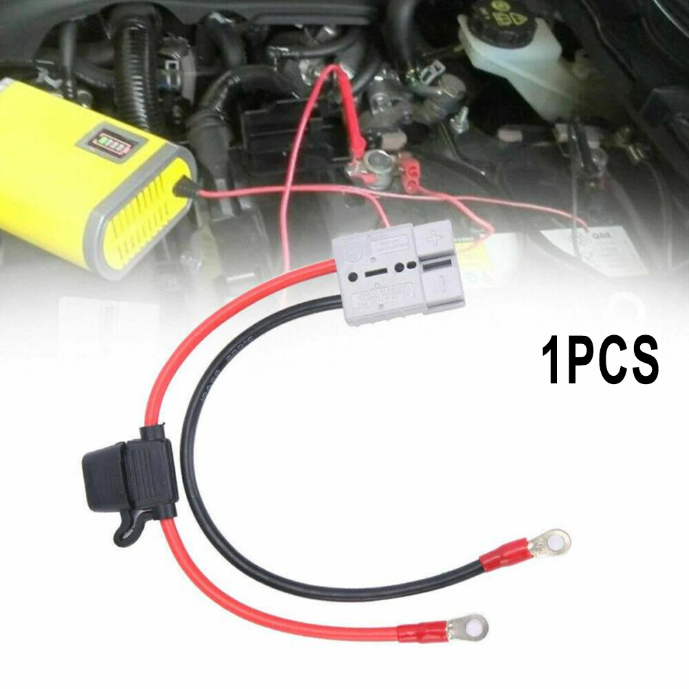 Practical Durable Connector Charging Cable Kit Battery For Anderson 30CM 50Amp Fuse 10A Lead To Lug PVC+Copper
Practical Durable Connector Charging Cable Kit Battery For Anderson 30CM 50Amp Fuse 10A Lead To Lug PVC+Copper