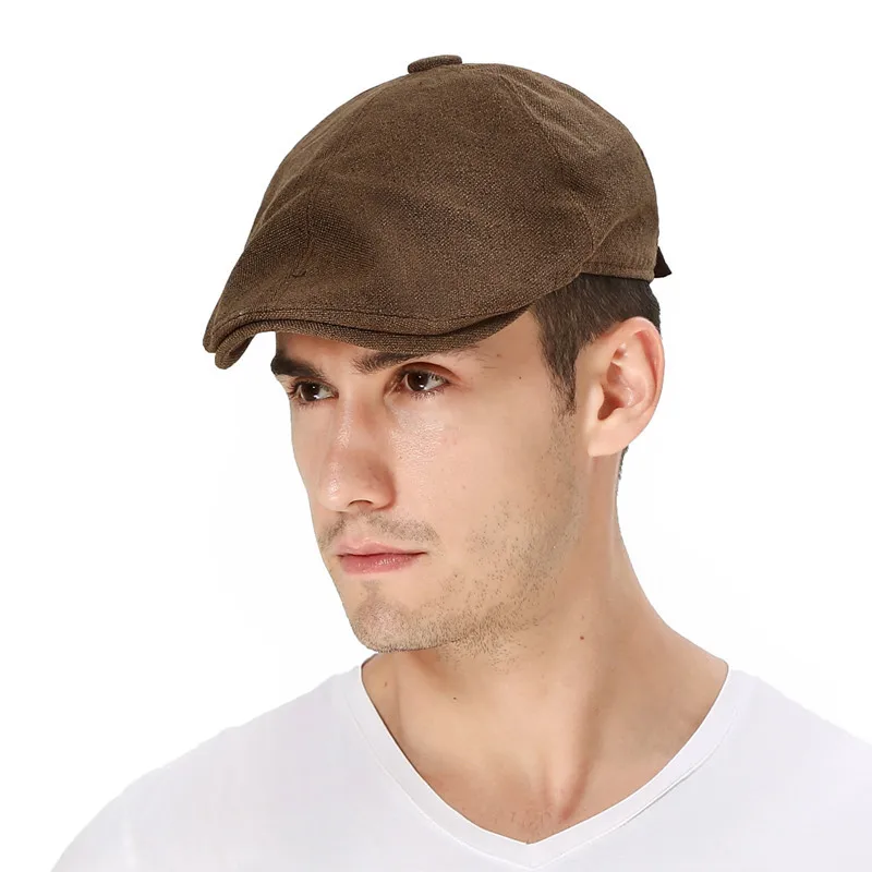 2022 New Adjustable Men Berets Spring Autumn Linen Newsboy Hat Simple Duck Tongue Hat Retro England Style Leisure Outing Visor
2022 New Adjustable Men Berets Spring Autumn Linen Newsboy Hat Simple Duck Tongue Hat Retro England Style Leisure Outing Visor