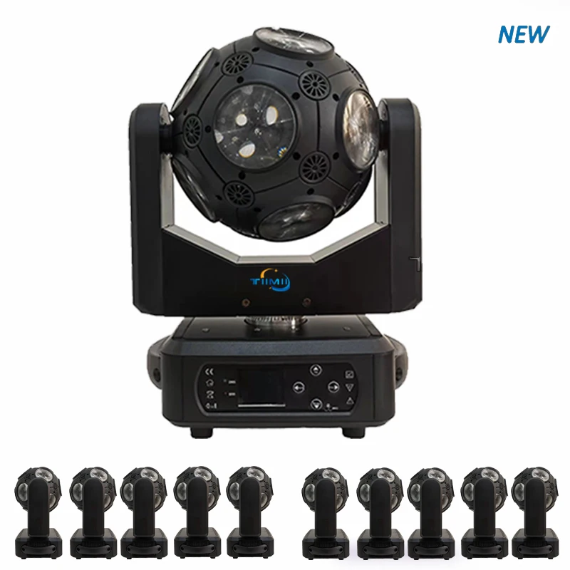 10Pcs/Lot NEW LED Moving Head 12x20W RGBW 4in1 Football Roller Moving Head DMX Infinite Rotation LED Disco DJ Stage light
10Pcs/Lot NEW LED Moving Head 12x20W RGBW 4in1 Football Roller Moving Head DMX Infinite Rotation LED Disco DJ Stage light