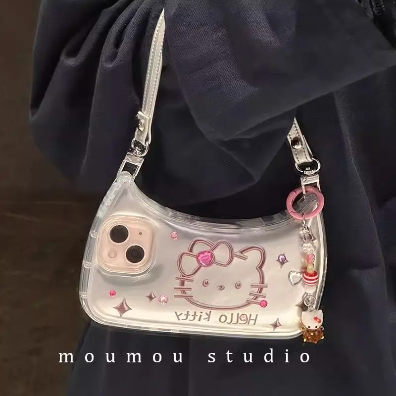 New Hellokittys Protective Sleeve Sanrio Iphone 14Promax Phone Case Cartoon Anime Colorful Diamond Sticker Bag Charm Chain Gifts
New Hellokittys Protective Sleeve Sanrio Iphone 14Promax Phone Case Cartoon Anime Colorful Diamond Sticker Bag Charm Chain Gifts