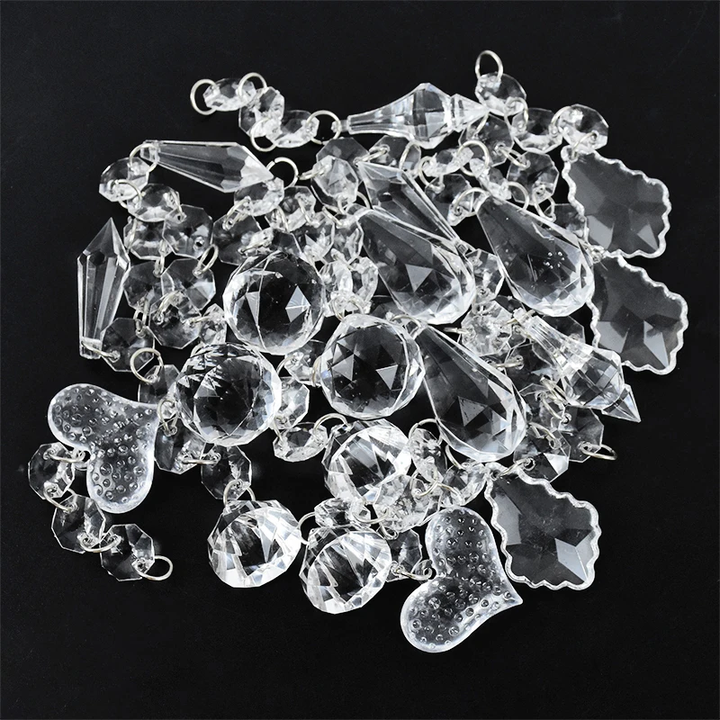 5pcs Crystal Beads Drop Pendant Garland Chandelier Hanging Ornament Party Wedding Decoration Tables Centerpieces Multi Style
5pcs Crystal Beads Drop Pendant Garland Chandelier Hanging Ornament Party Wedding Decoration Tables Centerpieces Multi Style