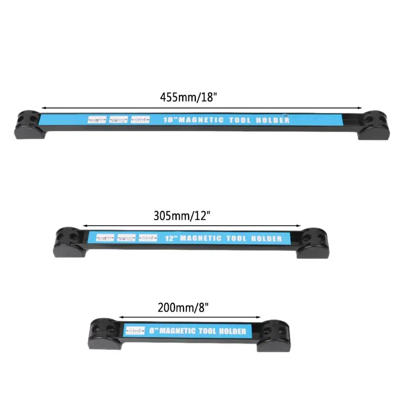 8 дюймов, 12 дюймов, 18 дюймов, магнитный держатель для инструментов, органайзер, стеллаж для хранения, нож, гаечный ключ, R7UA
8 дюймов, 12 дюймов, 18 дюймов, магнитный держатель для инструментов, органайзер, стеллаж для хранения, нож, гаечный ключ, R7UA