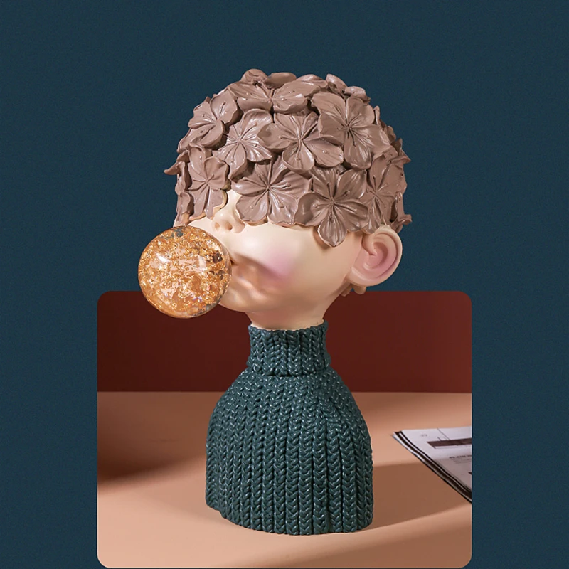 Modern Bubble Boy Figurine Statue Decoration Sculpture for Home Entrance, Office Decor
Modern Bubble Boy Figurine Statue Decoration Sculpture for Home Entrance, Office Decor
