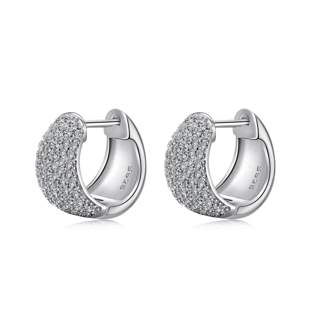 TEQUILA White U-shaped Hoop Earrings Sterling Silver Exquisite Style Design Instagram Hot Simple Charm Women's Earrings Wedding
TEQUILA White U-shaped Hoop Earrings Sterling Silver Exquisite Style Design Instagram Hot Simple Charm Women's Earrings Wedding