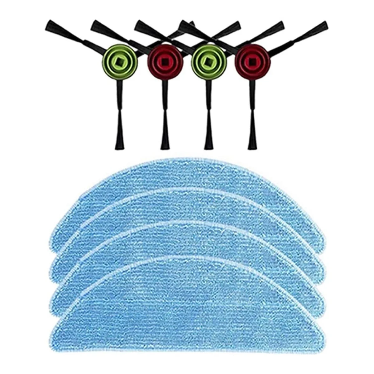 Spare Side Brush, Mop Cloth for ILife T10S Robot Vacuum Cleaner Accessory Spare Replacement Part Kit
Spare Side Brush, Mop Cloth for ILife T10S Robot Vacuum Cleaner Accessory Spare Replacement Part Kit