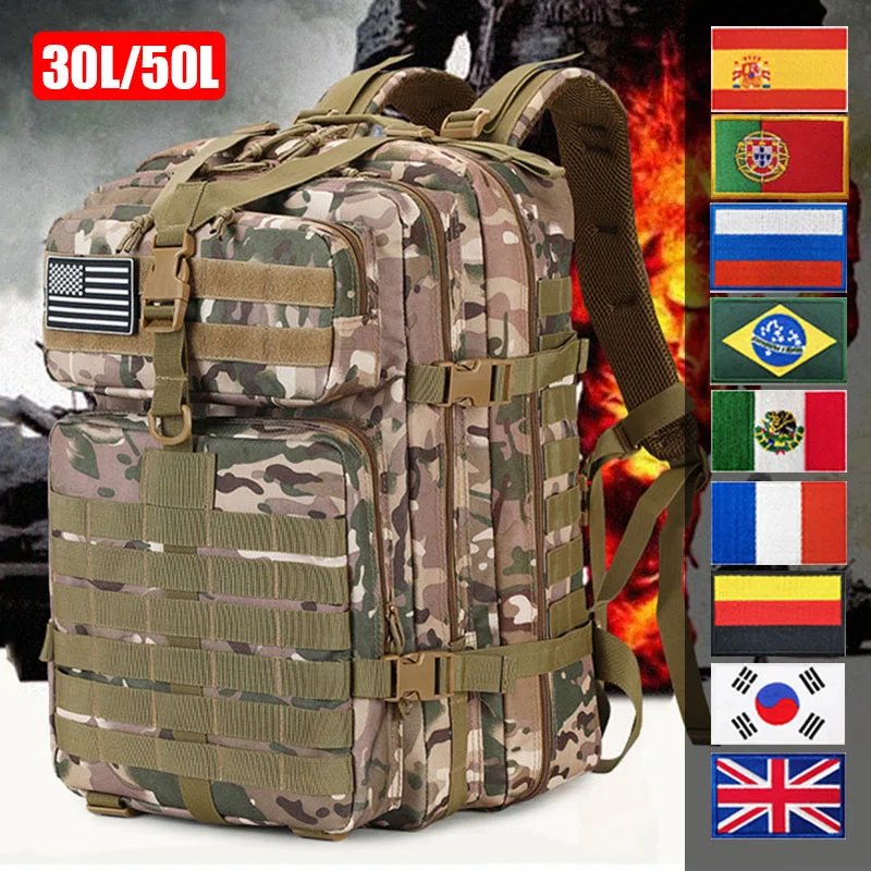 

Рюкзак OULYLAN, армейская сумка, рюкзак MOLLE, сумка для альпинизма, рюкзак 30 л/50 л, вместительный рюкзак, спортивное Походное оборудование