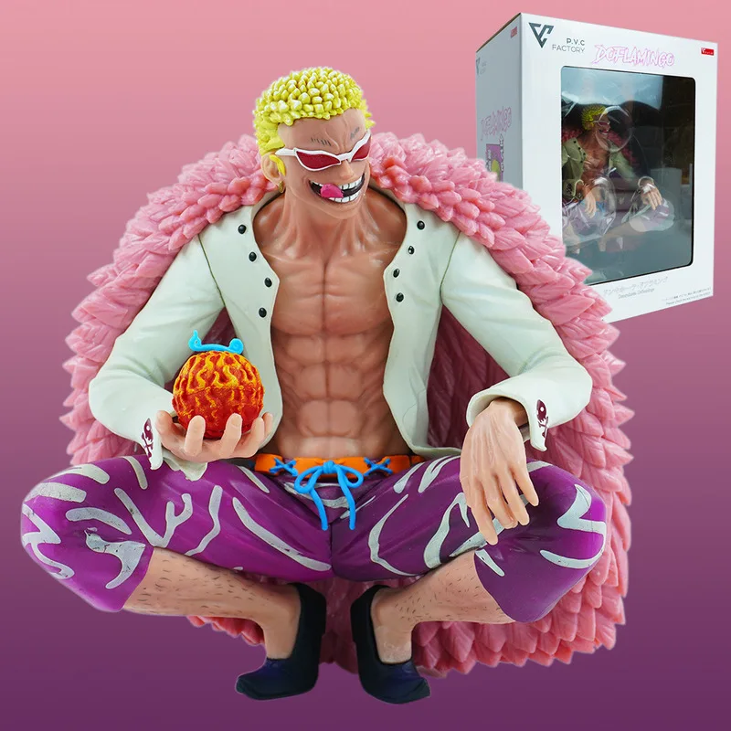 New 15cm One Piece Anime Figure Donquixote Doflamingo Anime Action Figure Pvc Collection Model Doll Gifts Toys Decoration
New 15cm One Piece Anime Figure Donquixote Doflamingo Anime Action Figure Pvc Collection Model Doll Gifts Toys Decoration