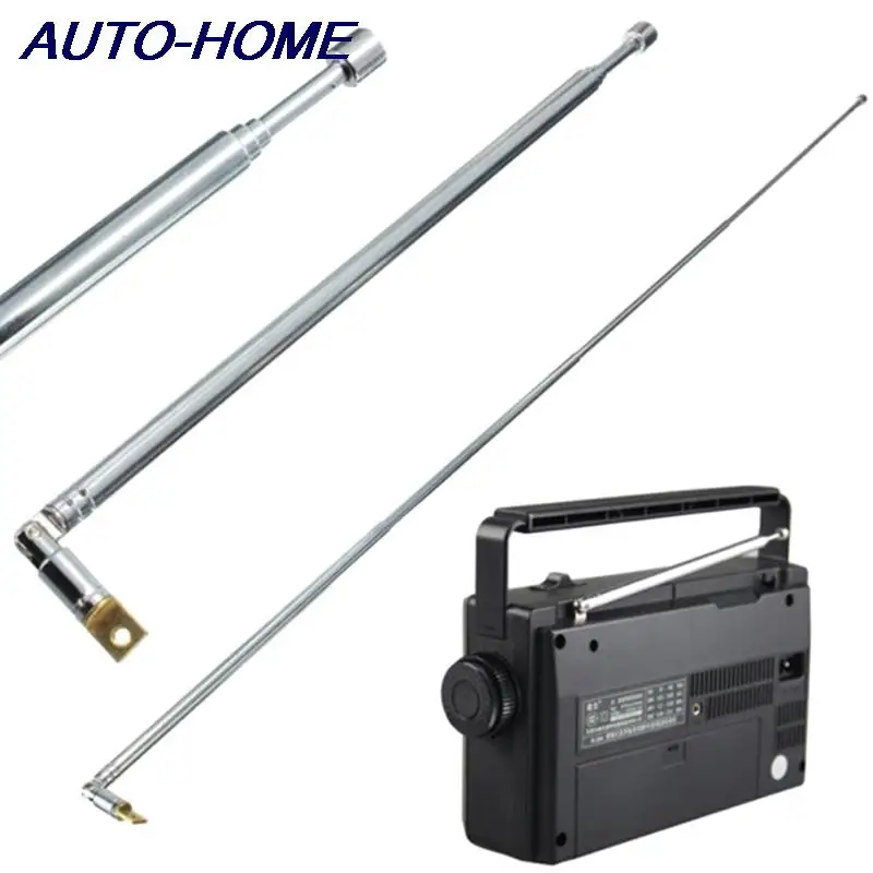 1PC Replacement 60cm FM Antenna Radio Portable 6 Sections TV Antenna Telescopic Rotatable Antenna Aerial for Radio TV
1PC Replacement 60cm FM Antenna Radio Portable 6 Sections TV Antenna Telescopic Rotatable Antenna Aerial for Radio TV