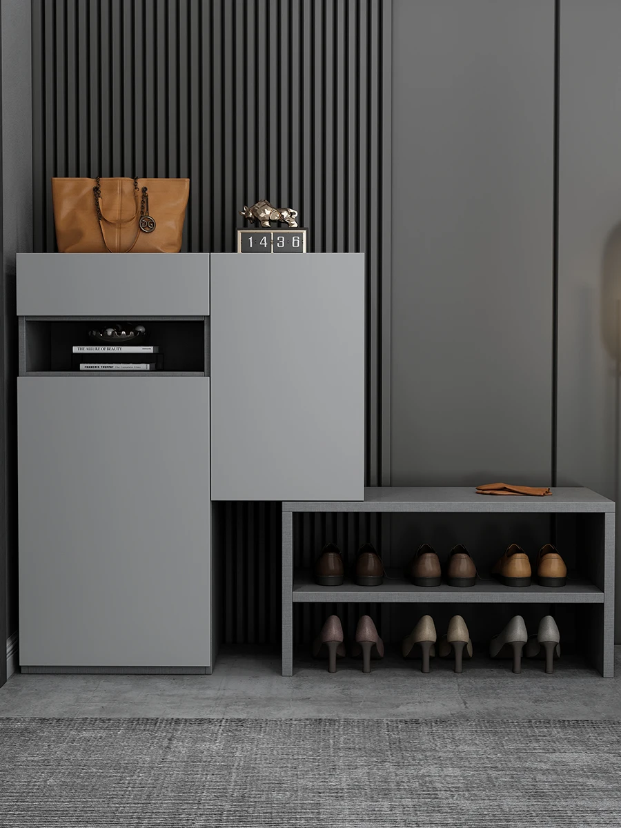 Modern minimalist shoe cabinet, Nordic living room, simple shoe changing cabinet, household doorstep, adjustable shoe stool
Modern minimalist shoe cabinet, Nordic living room, simple shoe changing cabinet, household doorstep, adjustable shoe stool