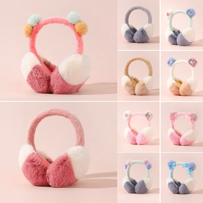 New Warm Earmuffs Women Faux Rabbit Fur Ear Cover Winter Headwear Ear Muffs Plush Thicken Girls Lovely Fluffy Windproof Earmuffs
New Warm Earmuffs Women Faux Rabbit Fur Ear Cover Winter Headwear Ear Muffs Plush Thicken Girls Lovely Fluffy Windproof Earmuffs