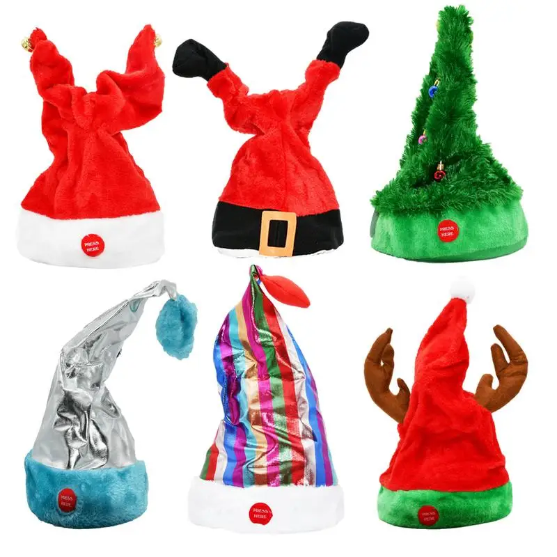 Electric Toys Sing And Dance Christmas Hats Christmas Singing Electric Hats Christmas Santa Hats Christmas Party Props
Electric Toys Sing And Dance Christmas Hats Christmas Singing Electric Hats Christmas Santa Hats Christmas Party Props
