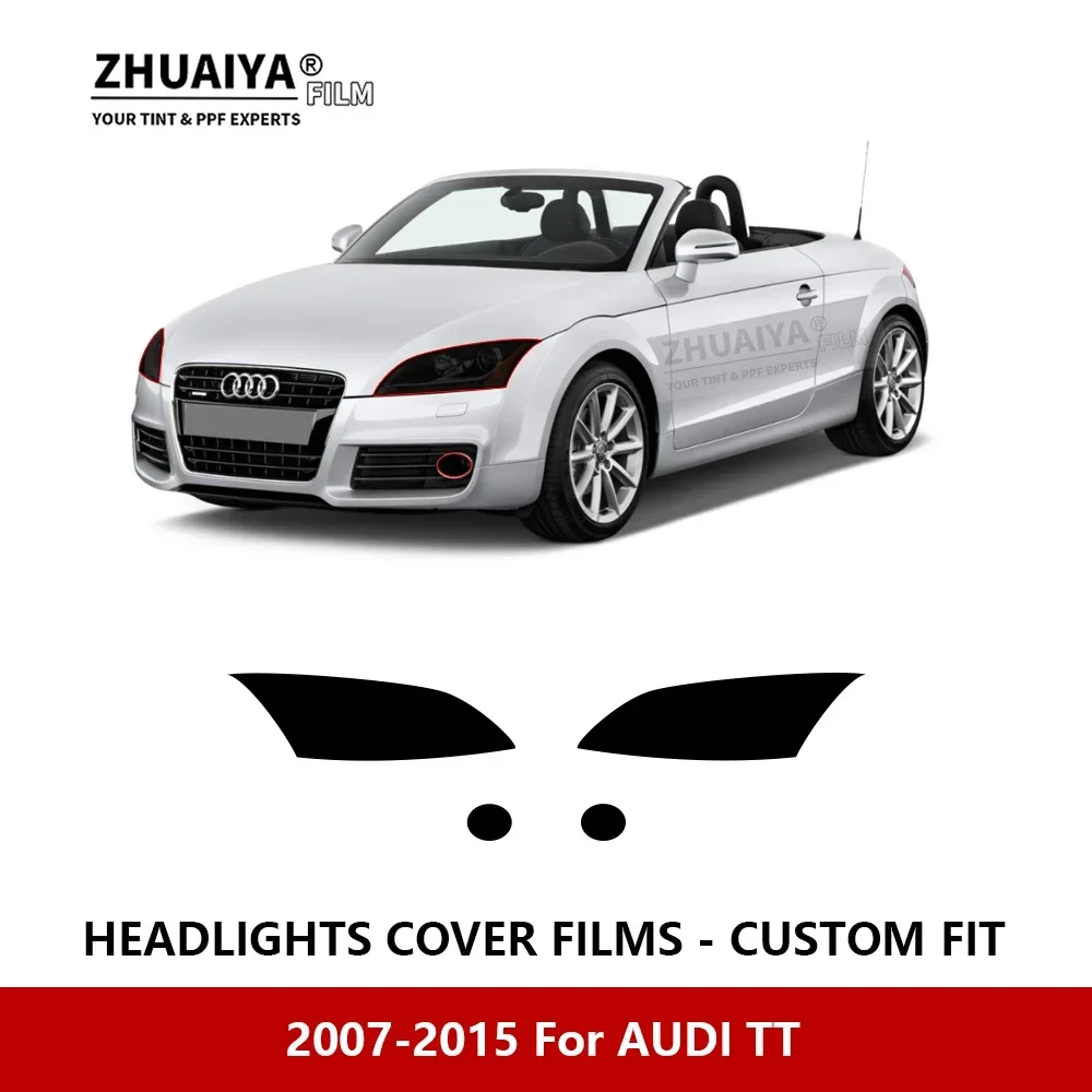 Для AUDI TT 2007-2015 Автомобильная внешняя фара против царапин PPF предварительно отрезанная Защитная пленка для ремонта автомобильные наклейки аксессуары
Для AUDI TT 2007-2015 Автомобильная внешняя фара против царапин PPF предварительно отрезанная Защитная пленка для ремонта автомобильные наклейки аксессуары