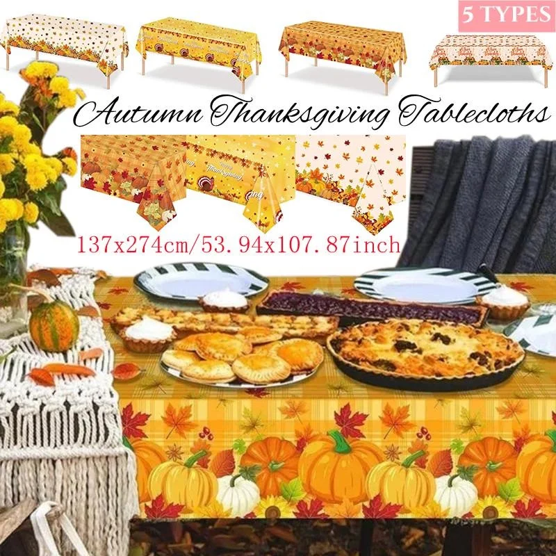 Autumn Pumpkin Pattern Tablecloth Rectangular Home Decor Thanksgiving Day Suitable for Party Table Outdoor Decor Tablecloth
Autumn Pumpkin Pattern Tablecloth Rectangular Home Decor Thanksgiving Day Suitable for Party Table Outdoor Decor Tablecloth