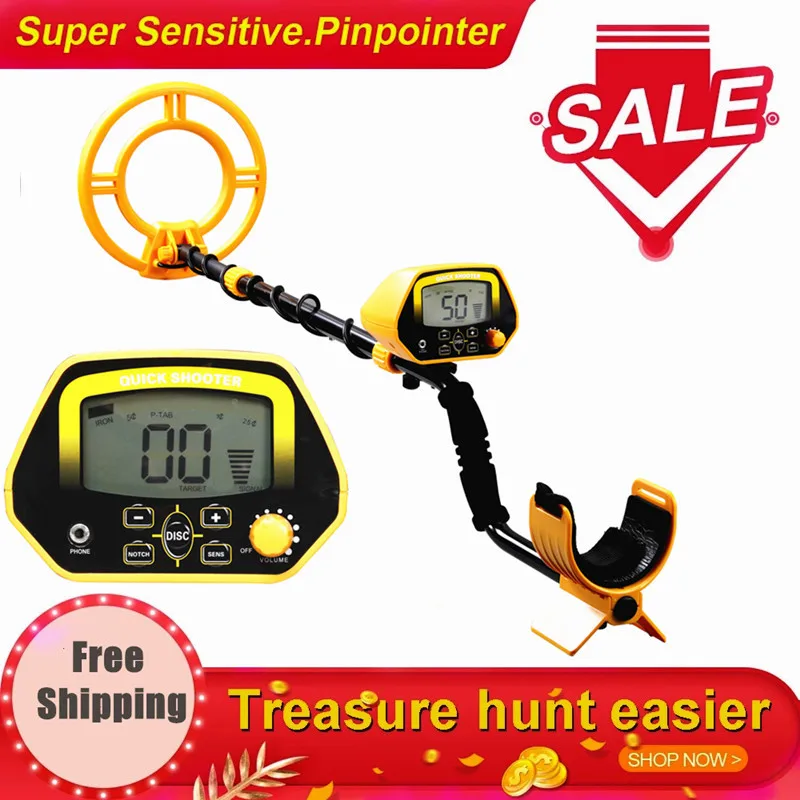 MD3030 Underground Metal Detector Treasure Hunter LCD Display Adjustable Gold Finder Digger Under Shallow Water High Sensitivity
MD3030 Underground Metal Detector Treasure Hunter LCD Display Adjustable Gold Finder Digger Under Shallow Water High Sensitivity