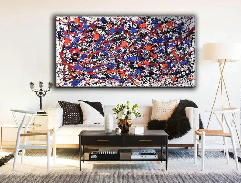 big Oil Painting Original Pollock Painting Colorful Abstract Painting Extra Large Wall Art Abstract Abstract Painting Oversize
big Oil Painting Original Pollock Painting Colorful Abstract Painting Extra Large Wall Art Abstract Abstract Painting Oversize