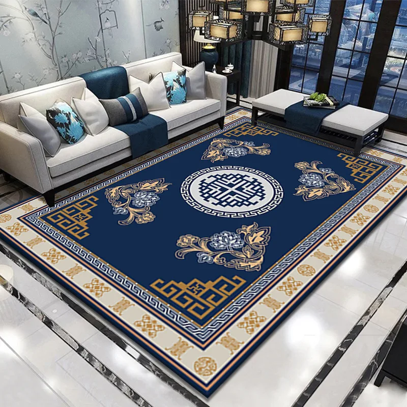 Generic Chinesestyle Carpet Living Room Area Rug Nonslip 3D Printing