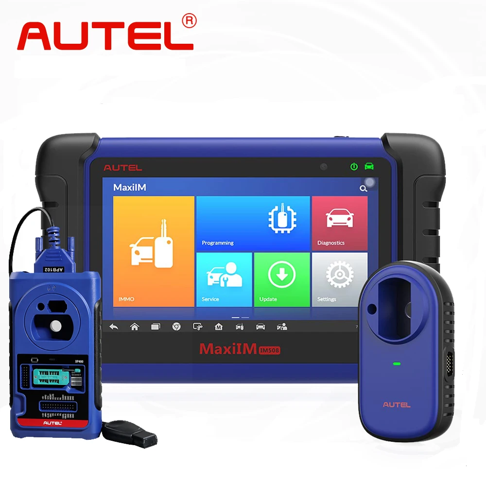 Original Autel MaxiIM IM508 IM508PRO IM508 PRO Advanced IMMO & Key Programming Tool Plus XP400 Key and Chip Programmer
Original Autel MaxiIM IM508 IM508PRO IM508 PRO Advanced IMMO & Key Programming Tool Plus XP400 Key and Chip Programmer