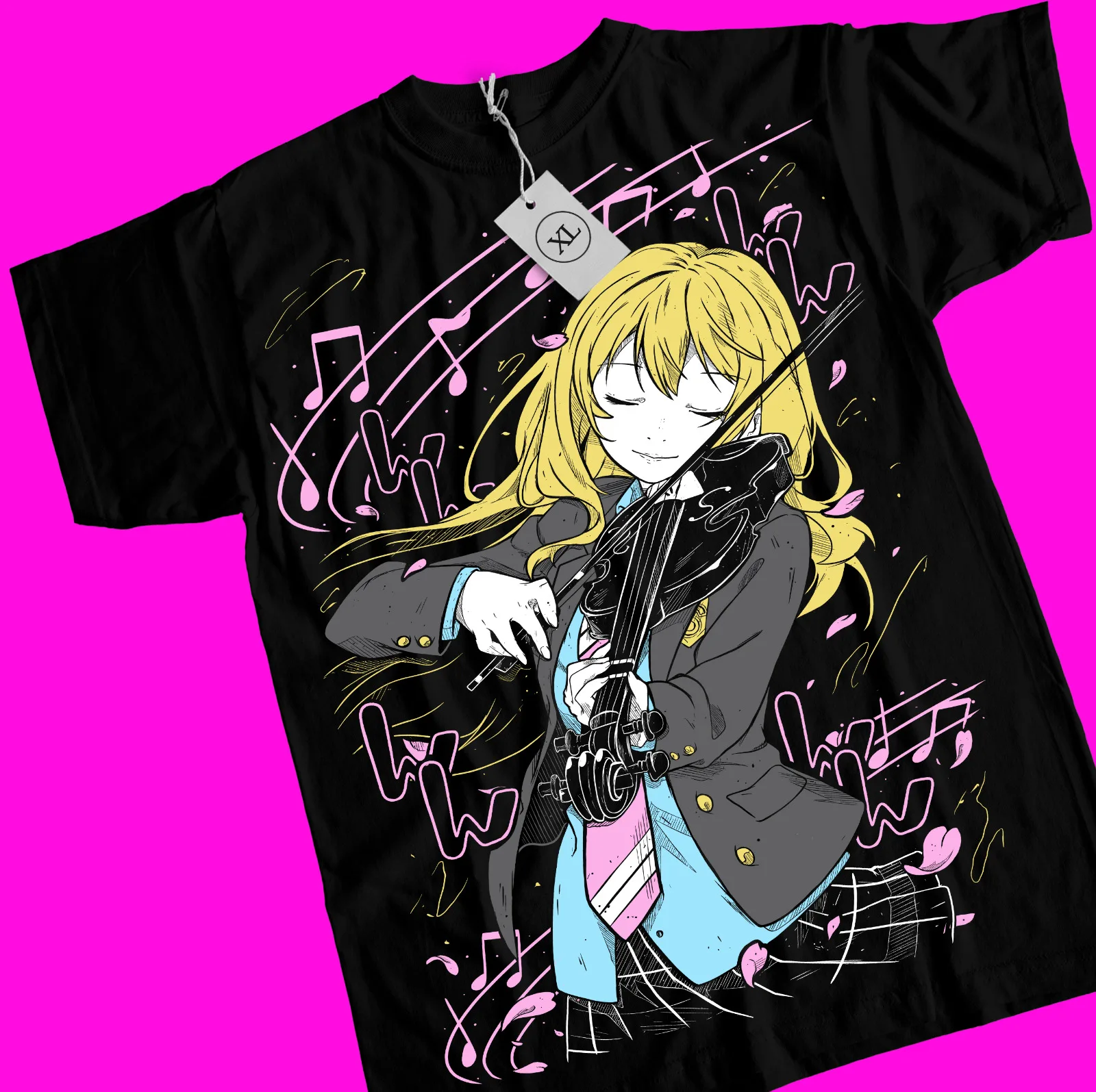 Kaori T-shirt Kousei Your Lie In April Anime kaori miyazono Music Shirt All Size
Kaori T-shirt Kousei Your Lie In April Anime kaori miyazono Music Shirt All Size