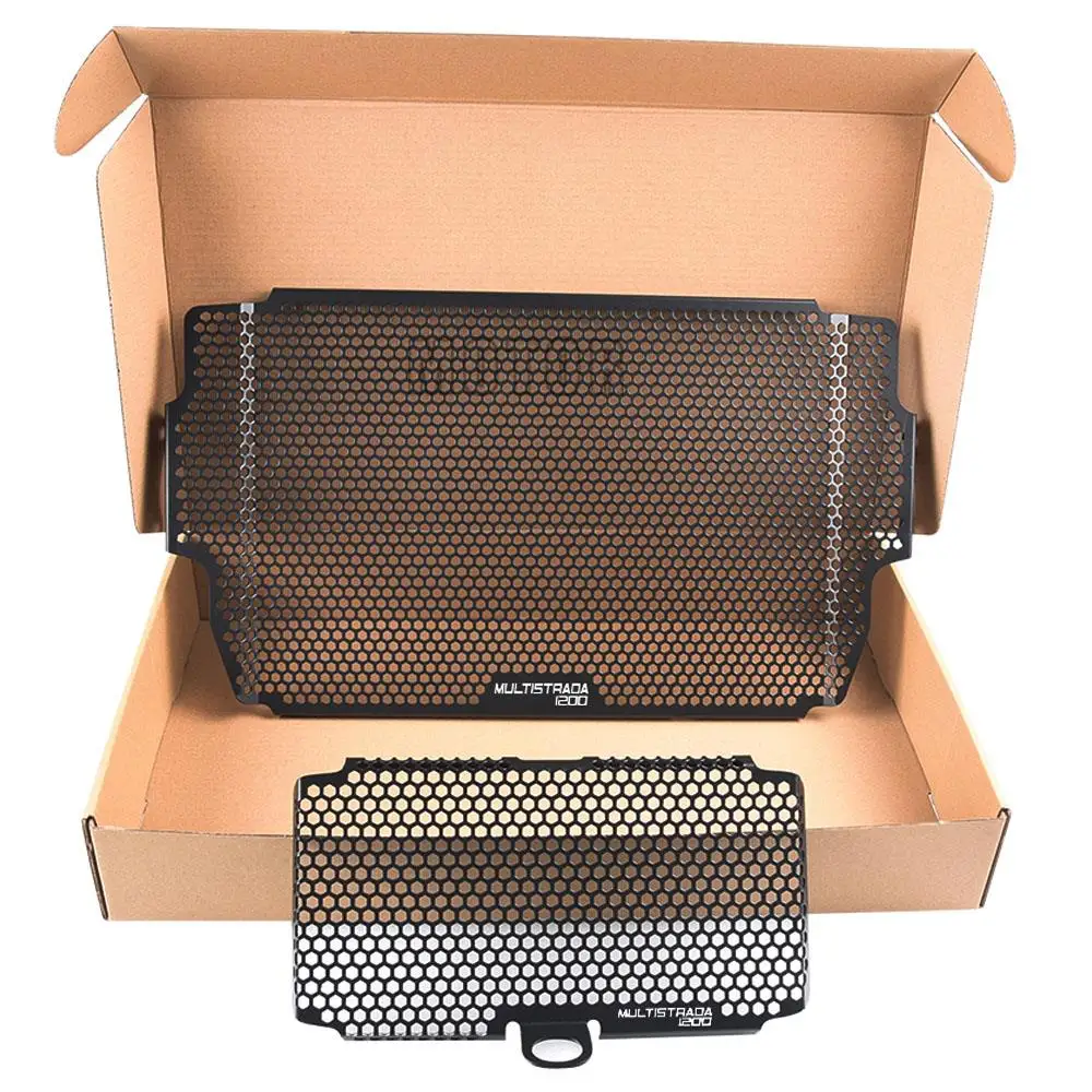 CNC Motorcycle For Ducati Multistrada 1200 Radiator Guard and oil cooler guard set 2015 2016 2017 2018 2018 Multistrada 1200S
CNC Motorcycle For Ducati Multistrada 1200 Radiator Guard and oil cooler guard set 2015 2016 2017 2018 2018 Multistrada 1200S