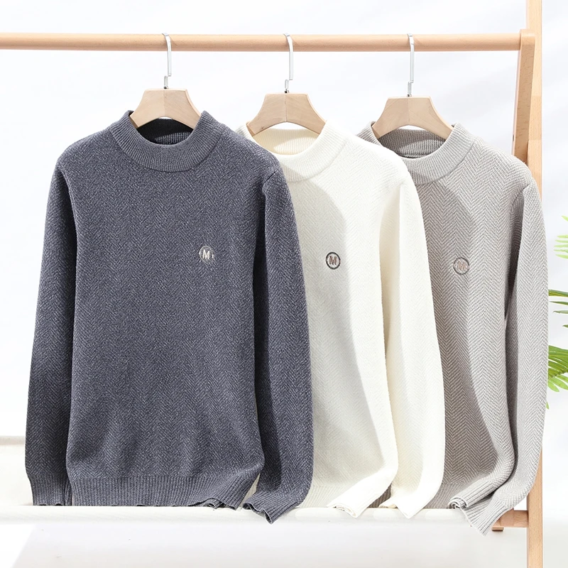 2023 Fall Winter New Fashion Men Trend Cashmere Sweater Men's Casual Thick Warm Knit Sweaters Top Quality Pullover Male Clothing
2023 Fall Winter New Fashion Men Trend Cashmere Sweater Men's Casual Thick Warm Knit Sweaters Top Quality Pullover Male Clothing