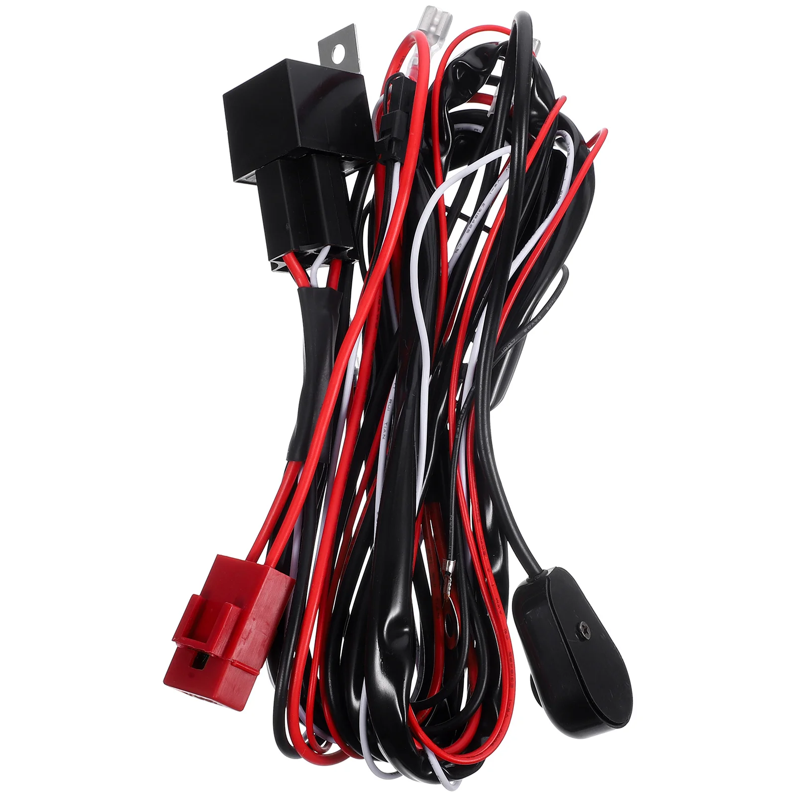 Heavy Duty Wiring Harness Kit for Car LED Light Bar Fuse Relay On/Off Relay Universal Fitment Light Bar Accessories
Heavy Duty Wiring Harness Kit for Car LED Light Bar Fuse Relay On/Off Relay Universal Fitment Light Bar Accessories