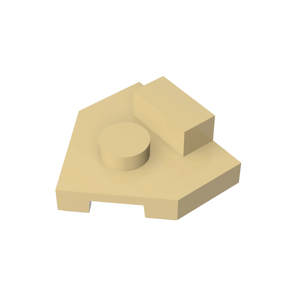 Gobricks GDS-M225 Wedge,Plate 2 x 2 Pentagonal with Center Stud compatible with lego 27928 Assembles Building Blocks
Gobricks GDS-M225 Wedge,Plate 2 x 2 Pentagonal with Center Stud compatible with lego 27928 Assembles Building Blocks