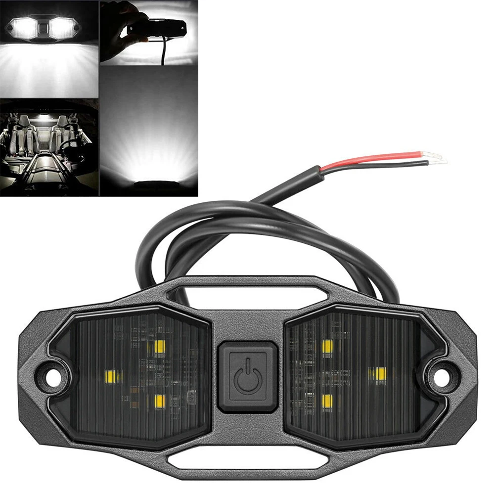1pc White Roll Bar Mount LED Dome Light Rock Light W/Switch For Polaris RZR UTV 4WD Tractor UTE Van Camper
1pc White Roll Bar Mount LED Dome Light Rock Light W/Switch For Polaris RZR UTV 4WD Tractor UTE Van Camper