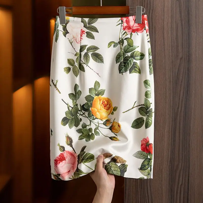 2024 Summer Women Fashion Midi Pencil Skirts Female High Waist Slim Bodycon Skirts Ladies Clothing Flower Print Skirt O798
2024 Summer Women Fashion Midi Pencil Skirts Female High Waist Slim Bodycon Skirts Ladies Clothing Flower Print Skirt O798