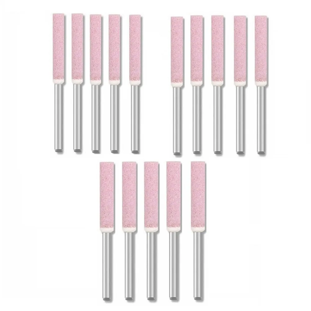 15Pcs Chainsaw Sharpening Grinding Stone Bits File Rotary Tool 4.8mm Parts Replacement Tools Accessories 120-150 Mesh
15Pcs Chainsaw Sharpening Grinding Stone Bits File Rotary Tool 4.8mm Parts Replacement Tools Accessories 120-150 Mesh