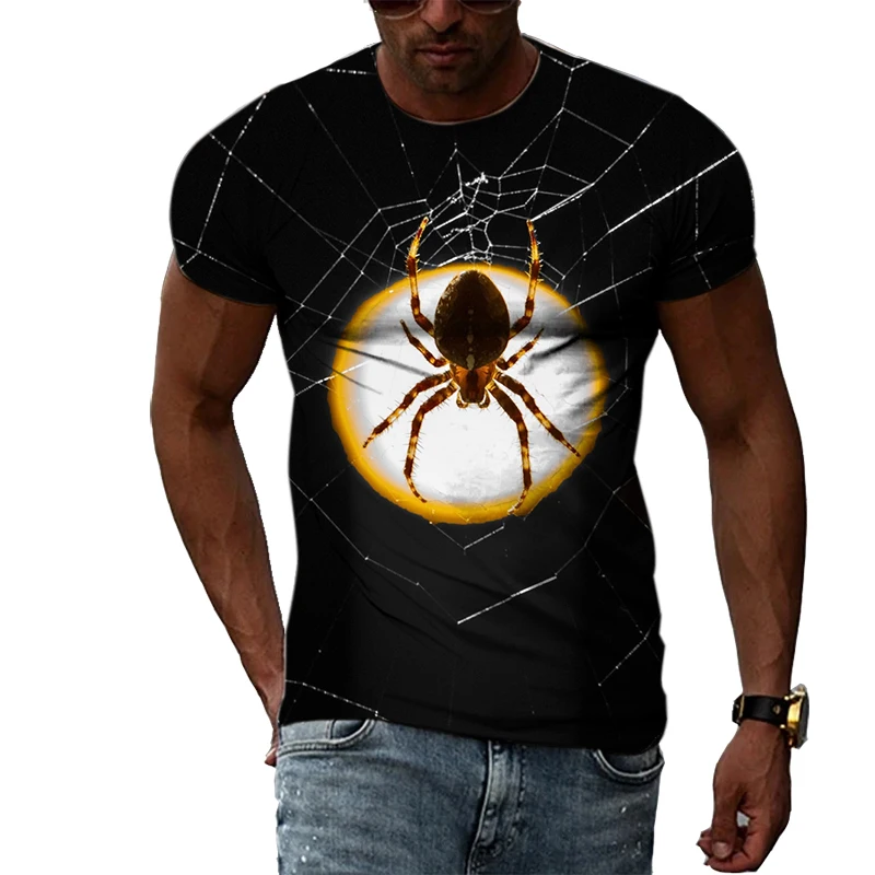 Summer New Men 3d Printed Hip Hop Alternative Spider Graphics O Collar Short Sleeve Fashion Casual Creative Quick Drying Top
Summer New Men 3d Printed Hip Hop Alternative Spider Graphics O Collar Short Sleeve Fashion Casual Creative Quick Drying Top