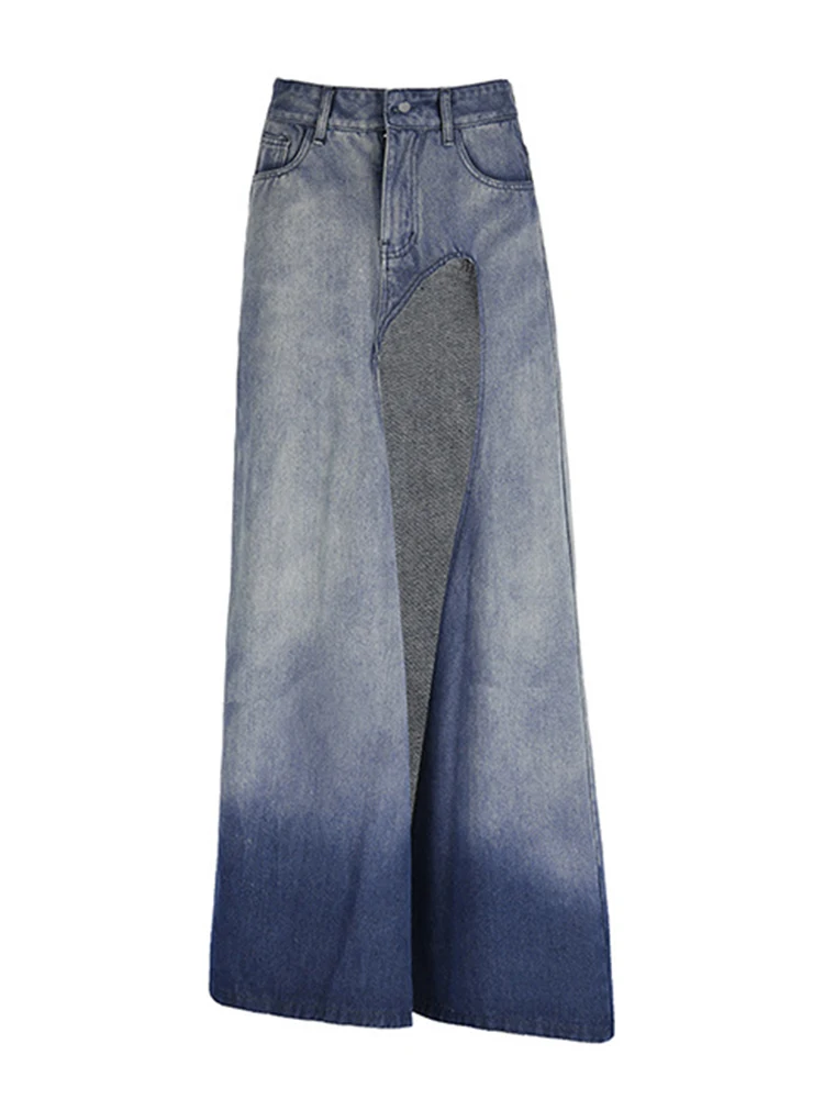 Summer Fashion Women Split Design Midi Denim Skirts Jean High Waist Gyaru Coquette Y2k Streetwear 2000s Aesthetic Vintage Tide
Summer Fashion Women Split Design Midi Denim Skirts Jean High Waist Gyaru Coquette Y2k Streetwear 2000s Aesthetic Vintage Tide