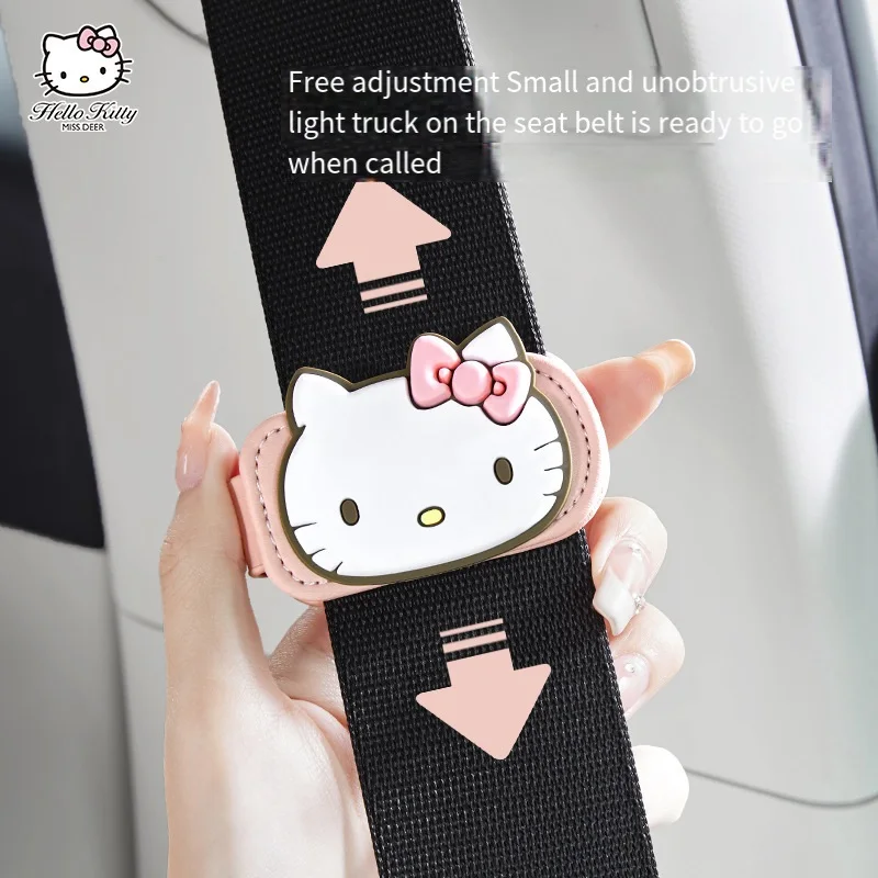 Sanrio Kawaii Hello Kitty аниме украшение интерьера автомобиля, детское кресло, зажим, универсальный ремень безопасности, ограничитель, милый
Sanrio Kawaii Hello Kitty аниме украшение интерьера автомобиля, детское кресло, зажим, универсальный ремень безопасности, ограничитель, милый
