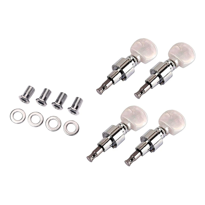 

4Pcs Banjo Tuning Pegs Tuners String Keys Banjo Tuning Banjo Machine Head Tuning Tuner Peg Banjo Replacement Parts