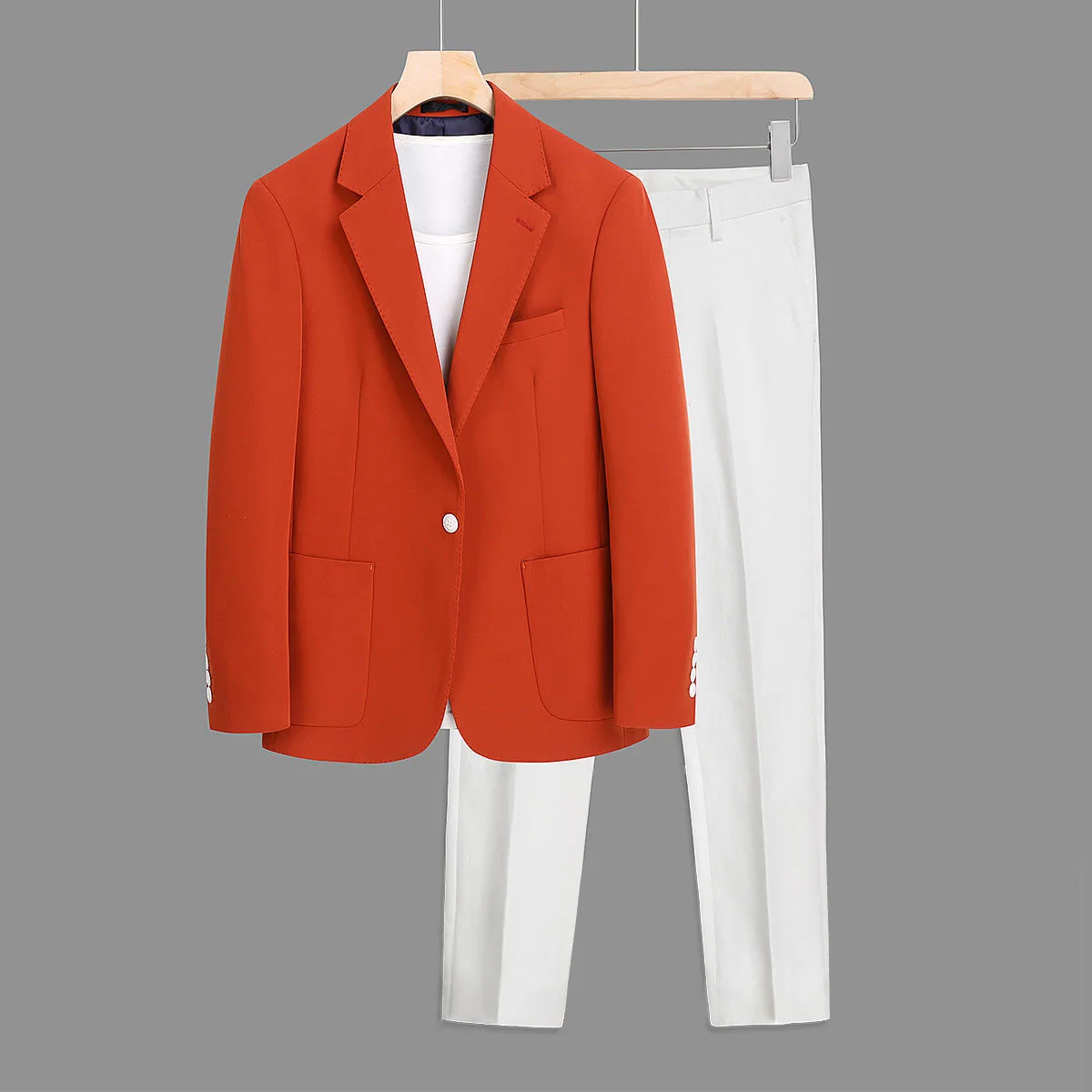 O490Trendy groomsmen wedding business suit high-end men's two-piece casual slim fit suit
O490Trendy groomsmen wedding business suit high-end men's two-piece casual slim fit suit